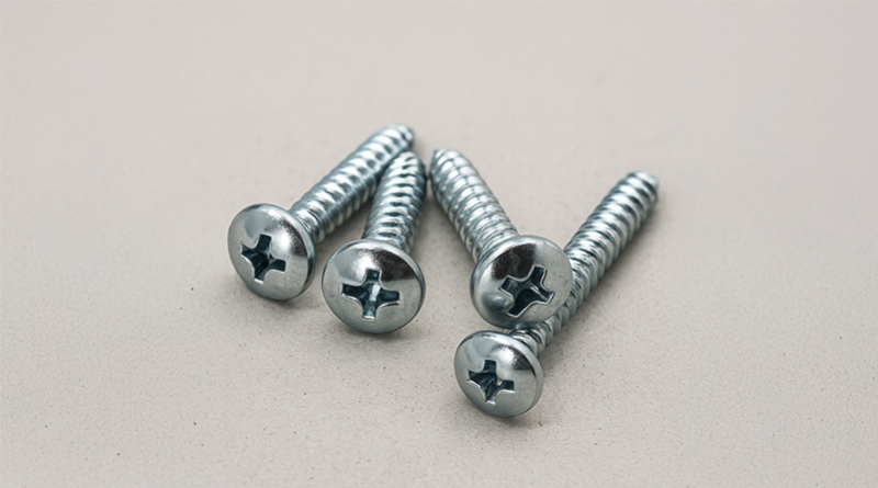 500 Viti Autofilettanti Per Lamiera Testa Ovale #10x1" Acciaio Inox 18-8 Fastenere
