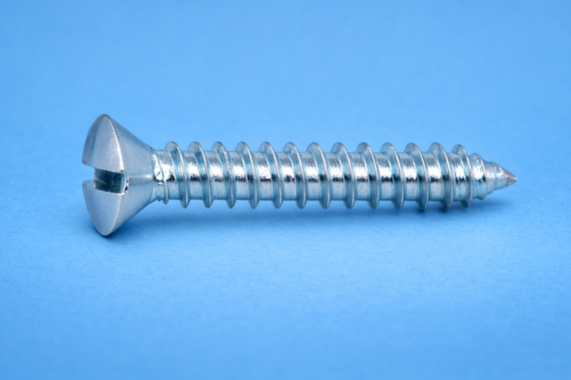 Vite autofilettante testa svasata con calotta taglio cacciavite con punta