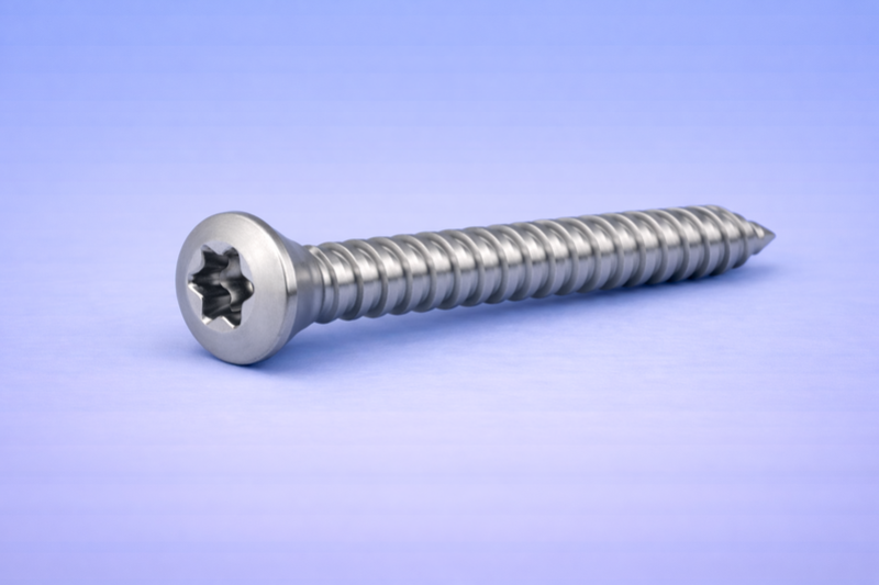 Viti autofilettante testa svasata impronta 6 lobi